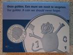 De Laatste Gulden.  NL 1 gulden 2001 in speciale verpakking, Verzenden, Koningin Beatrix, 1 gulden, Setje