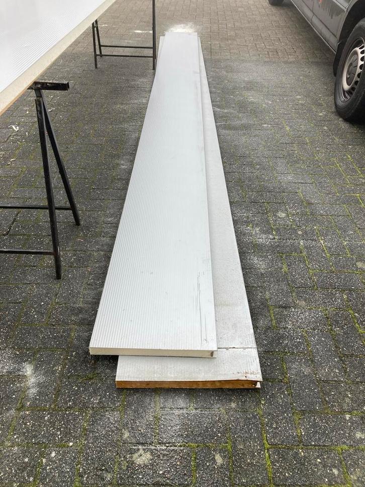 Sandwichpanelen - Diverse afmetingen, Doe-het-zelf en Verbouw, Platen en Panelen, Gebruikt, Overige materialen, 20 tot 50 mm, Ophalen of Verzenden