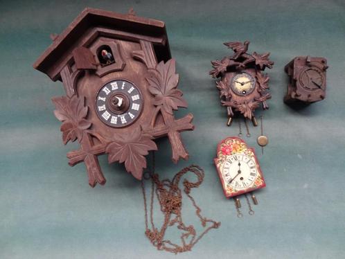 Antieke Schwarzwald klokjes voor hobby/ verzameling, Antiek en Kunst, Antiek | Klokken, Ophalen of Verzenden