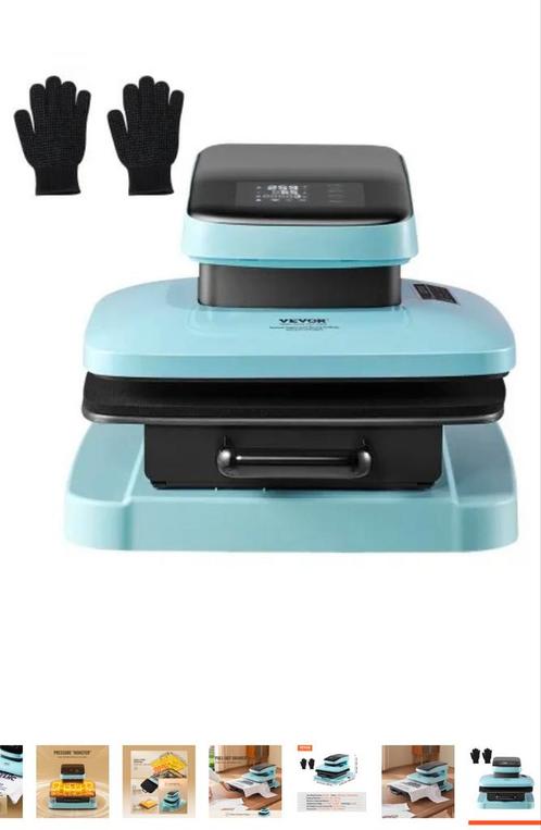 Vevor Heat Press Automatic, Hobby en Vrije tijd, Overige Hobby en Vrije tijd, Zo goed als nieuw, Ophalen of Verzenden