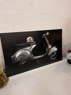 2x Grote poster op plaat gelijmd, vintage Vespa, Ophalen of Verzenden, Gebruikt, Deurposter of groter, Rechthoekig Staand