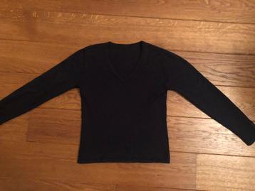 Dunne zwarte heren trui maat S/m, merk = ZUMO beschikbaar voor biedingen