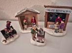 Lemax Kerstdorp Figuren, oa verhuur kraampje, Diversen, Ophalen of Verzenden, Zo goed als nieuw
