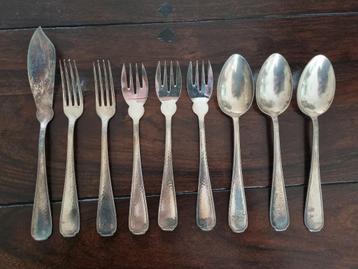  Gero Zwaar Verzilverd Bestek Set. beschikbaar voor biedingen