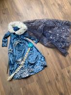 Elsa verkleedjurk kind met accessoires, Ophalen of Verzenden, Zo goed als nieuw, 110 t/m 116, Meisje