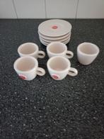 douwe egberts kleine kopjes en voorraadpot, Huis en Inrichting, Keuken | Servies, Ophalen, Zo goed als nieuw, Overige stijlen
