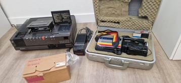 Betamax pakket, videorecorder en camera. Sony beschikbaar voor biedingen