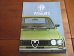 Folder Alfa Romeo Alfasud Ti 1978, Alfa Romeo, Ophalen of Verzenden, Zo goed als nieuw, Alfa Romeo