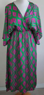 Senes groen/roze jurk mt. TU, Maat 38/40 (M), Ophalen of Verzenden, Zo goed als nieuw, Senes