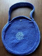 Tas grof gehaakt katoen. blauw doorsnee 40 cm strandtas, Ophalen of Verzenden, Nieuw, Blauw, Overige merken