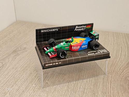 Benetton B189, A. Nannini # 19, Winner GP Japan '89.  *ZGAN*, Hobby en Vrije tijd, Modelauto's | 1:43, Zo goed als nieuw, Auto