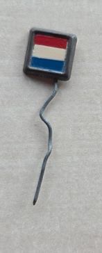 Nederlandse Vlag vierkant speldje, Niet vindbaar, Niet vindbaar, Nederland, Embleem of Badge