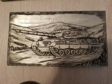 Tiger tank wandbord beschikbaar voor biedingen