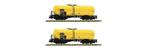 Fleischmann 825816 - Set ketelwagens GATX, DB, Gelijkstroom, Fleischmann, Wagon, Ophalen of Verzenden