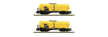 Fleischmann 825816 - Set ketelwagens GATX, DB beschikbaar voor biedingen