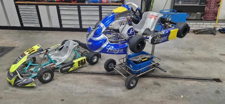 Praga Monster Evo3 en Formule K Monster Evo3, Sport en Fitness, Karting, Kart, Ophalen