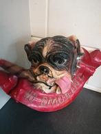 THE BULDOG NO SMOKING COLLECTORS ITEM 40X30 CM MOOIE STAAT, Reclamebord, Gebruikt, Ophalen of Verzenden, The buldog