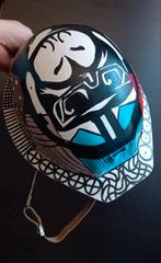 Vintage beschilderd helm B.ALSTHOM, Ophalen of Verzenden, Huis en Inrichting