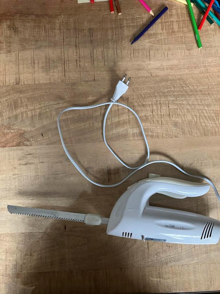 Clatronic Elektrische Mes - Zo Goed Als Nieuw, Witgoed en Apparatuur, Broodbakmachines, Zo goed als nieuw, Ophalen