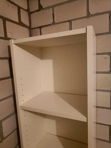 Witte Ikea Billy boekenkast - 200x40cm - afbeelding 2