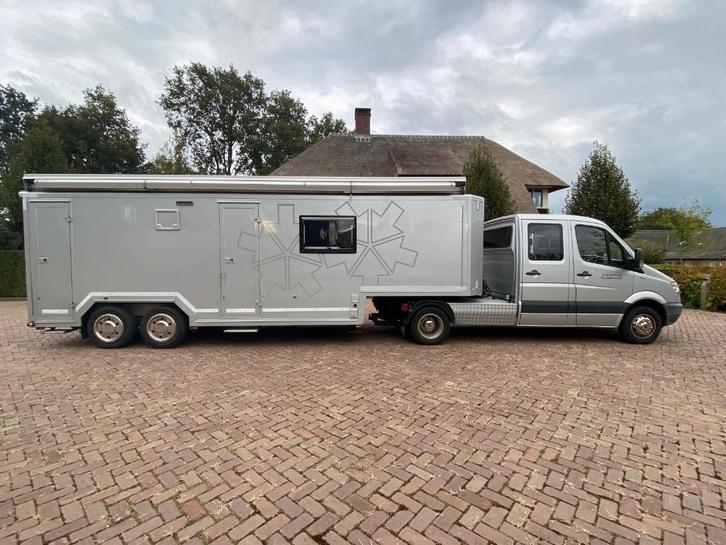 BE Oplegger Karting Cross, Sport en Fitness, Karting, Gebruikt, Kart, Ophalen