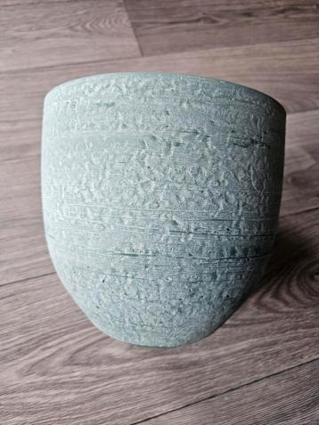 Bloempot Groen 2 STUKS beschikbaar voor biedingen