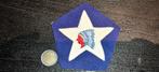 USMC 9th MG Company Marine Regiment 2 division Indian Chief, Ophalen of Verzenden, Marine, Amerika, Embleem of Badge