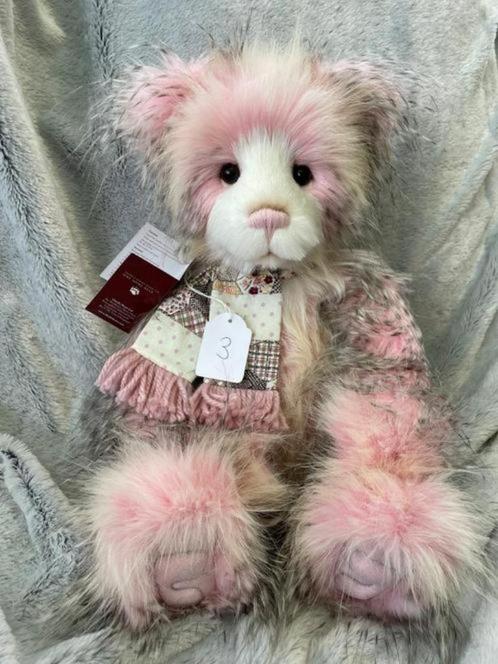 Charlie Bears Hilary en Gina 50cm 2022 collectie met korting, Verzamelen, Beren en Cherished Teddies, Zo goed als nieuw, Stoffen beer