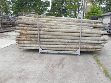 Weidepalen geschild ca 3 a 4 m lang beschikbaar voor biedingen