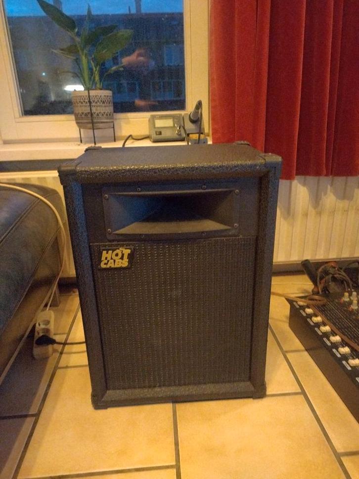 Hot Cabs K 112H Speaker - 150W topstaat, Audio, Tv en Foto, Luidsprekers, Gebruikt, Overige typen, 120 watt of meer, Overige merken