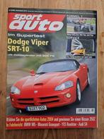 Sport Auto ausgabe 10/2004 SRT-10 Yes Roadster M5 Gransport, Sport Auto, Gelezen, Ophalen of Verzenden, Algemeen