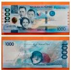Philippines 1000 Piso 2020 P-228 Unc, Postzegels en Munten, Bankbiljetten | Azië, Los biljet, Zuidoost-Azië, Verzenden