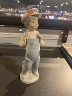 Lladro beeldje jongetje met accordeon, Antiek en Kunst, Ophalen of Verzenden
