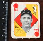 Oude Honkbal USA Sport Kaartje Dale Mitchell, Ophalen of Verzenden, Zo goed als nieuw, Buitenlandse clubs, Poster, Plaatje of Sticker