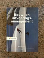 bouw- en uitvoeringsmanagement, Boeken, Mark Berg, Nieuw, Beta, HBO