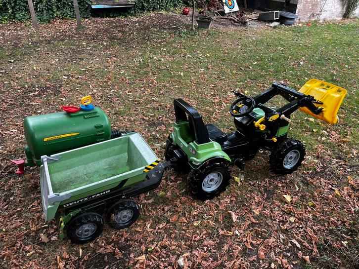 Traptrekker Deutz Fahr., Kinderen en Baby's, Speelgoed | Buiten | Skelters, Gebruikt, Overige merken, Ophalen
