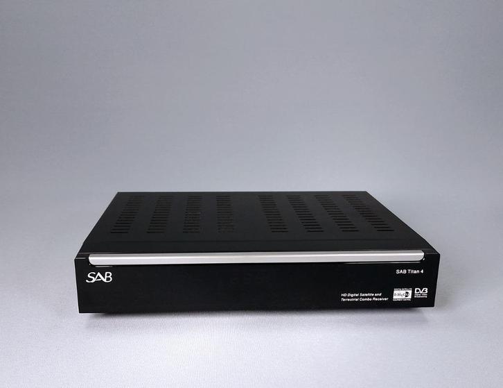 SAB-Titan 4 Satelliet Combo Receiver, Audio, Tv en Foto, Decoders en Harddiskrecorders, Zo goed als nieuw, Ophalen