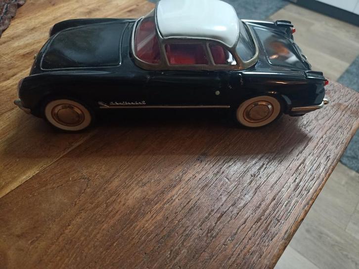 Blikken Oldtimer Chevrolet Corvette, Antiek en Kunst, Antiek | Speelgoed, Ophalen of Verzenden