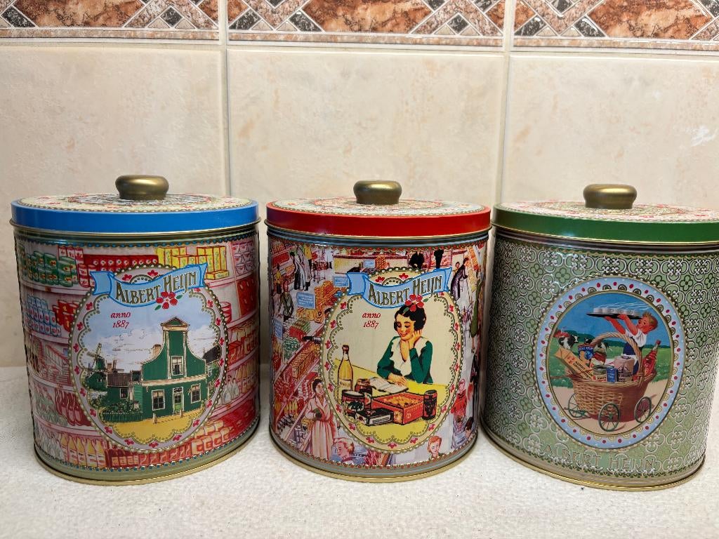 Jubileum Retro Blikken Albert Heijn, Ophalen of Verzenden