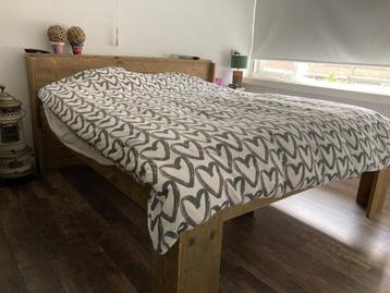 Steigerhouten bed 160-200