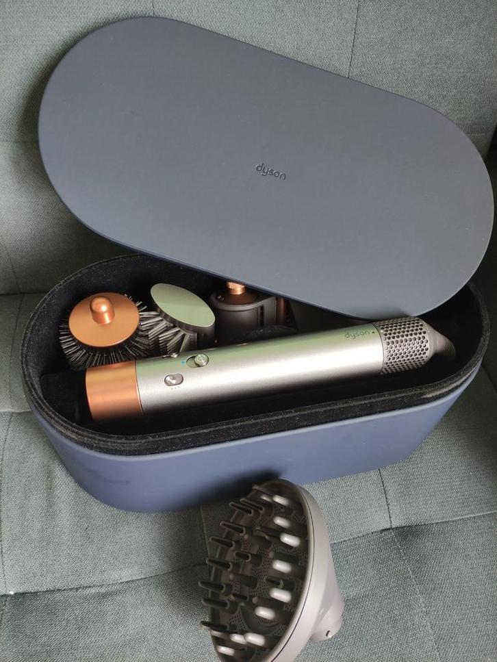 Dyson Airwrap Complete Long Diffuse - Topstaat!, Witgoed en Apparatuur, Persoonlijke-verzorgingsapparatuur, Zo goed als nieuw