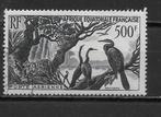 Frans Equatoriaal  afrika 1953 vogel, Verzenden, Overige landen, Gestempeld