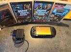 PSP als nieuw + GTA games, Spelcomputers en Games, Spelcomputers | Sony PSP, Ophalen of Verzenden, Zo goed als nieuw, PSP, Met games