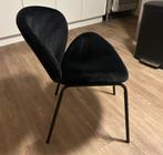 4 (eet)kamer stoelen - Donkerblauw rond / ovaalvormig, Huis en Inrichting, Stoelen, Ophalen, Blauw, Zo goed als nieuw, Vier