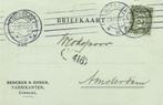 Rencker + Zonen, Fabrikanten, Utrecht - 11.1911 - briefkaart, Ophalen of Verzenden, Envelop