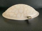 Mooie glazen glas plafonniere  plafondlamp lamp plafond, Ophalen of Verzenden, Glas