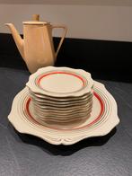 Cambridge Ivory vintage gebaksstel, Antiek en Kunst, Antiek | Servies compleet, Ophalen of Verzenden