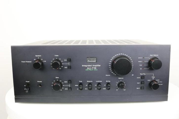 Sansui AU‑719  - geïntegreerde versterker, Audio, Tv en Foto, Versterkers en Receivers, 120 watt of meer, Overige merken, Ophalen of Verzenden