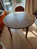 Mooie antiek grenen ronde tafel, Antiek en Kunst, Ophalen