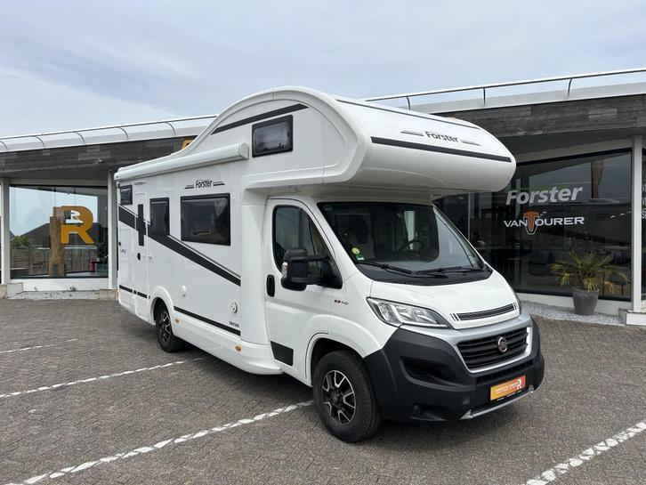 Camper te koop - Forster zeer nette Alkoof, Caravans en Kamperen, Campers, Bedrijf, meer dan 6, Overige merken, Fiat, Diesel, Handgeschakeld